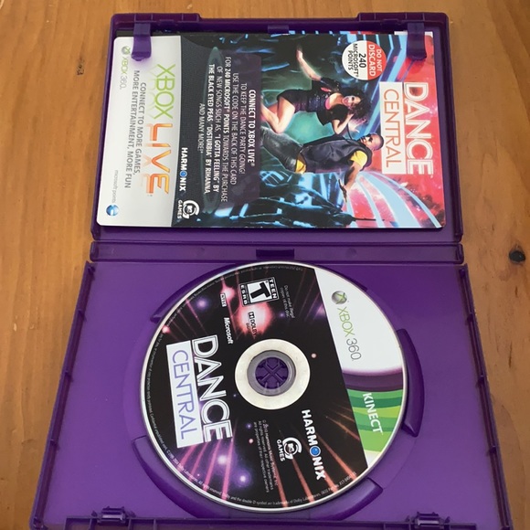 Xbox 360 Kinect dance central with case booklet excellent condition used game - Picture 3 of 4